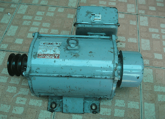 ขายด่วน Motor sigle phase ( ไฟ220V) 3HP Mitsubishi