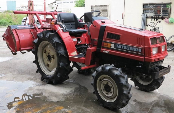 รถไถ Mitsubishi 4WD MT22 พร้อมโรตารี่ มือสองญี่ปุ่น นำเข้าเองโดยตรงจากญี่ปุ่น