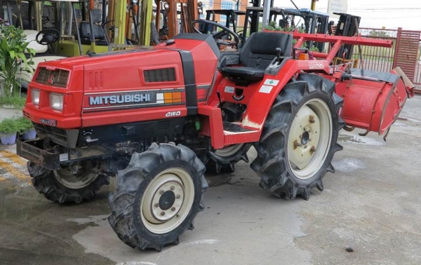 รถไถ Mitsubishi 4WD MT22 พร้อมโรตารี่ มือสองญี่ปุ่น นำเข้าเองโดยตรงจากญี่ปุ่น