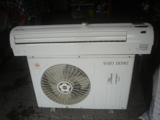 18950BTU SAIJO-DENKI ใช้น้อยมาก  ราคาถูกมาก8500บาท