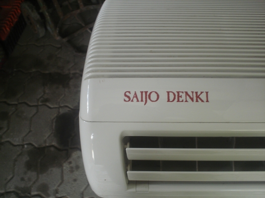 18950BTU SAIJO-DENKI ใช้น้อยมาก  ราคาถูกมาก8500บาท