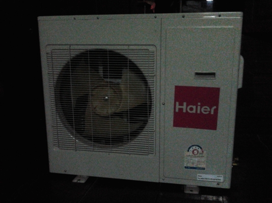 ขายแอร์ Haier/24000 BTU. สภาพ 99\% รับประกันศูนย์ 4 ปี   14000บาทใช้งานได้2เดือนต้องการใช้เงินซื้อมาเบ็ดเส็จรวม 32000 ยังเหลือประกันศูนย์ 4ปี คับ  แอร์ รุ่น Haier