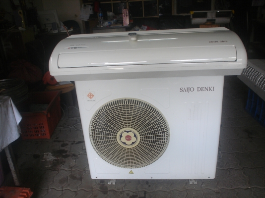 24170BTU SAIJO-DENKI ใช้น้อยมาก  ราคาถูกมาก12500บาท