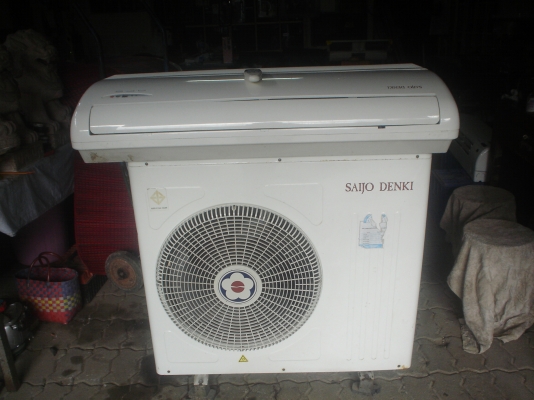 24170BTU SAIJO-DENKI ใช้น้อยมาก  ราคาถูกมาก12500บาท