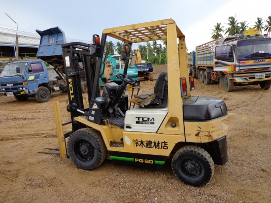 ขายรถยก TCM FG 20 N3 เครื่องเบนซิน ติดต่อคุณยุทธิ์ โทร. 081-9870866 คุณจิ๊ด โทร. 089-7949488