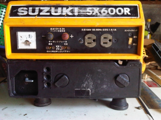 ขายเครื่องปั่นไฟ suzuki sx600r นำเข้าจากญีปุ่น