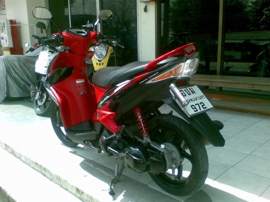 ขายถูก Mio 125 GTX (ล้อแม็กซ์) ตัวท๊อป ปี 2555 รถ 9 เดือน