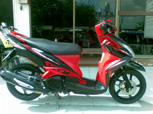 ขายถูก Mio 125 GTX (ล้อแม็กซ์) ตัวท๊อป ปี 2555 รถ 9 เดือน