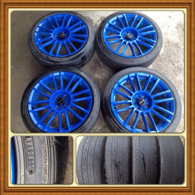 ขายแม็กมือ2 Spoon ขอบ17 4รู100+ ยางปี10-11 ราคา10,900 บาทถูก