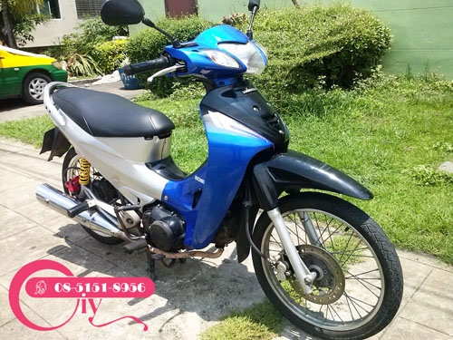 ขายด่วน WAVE125SP ปี 49 ดิสเบรคหน้า-หลัง ราคาถูกมาก 14,900 บาทเท่านั้น ภาษีไม่ขาด ขับดี ขายด่วน WAVE125SP ปี 49 ดิสเบรคหน้า-หลัง ราคาถูกมาก 14,900 บาทเท่านั้น ภาษีไม่ขาด ขับดี