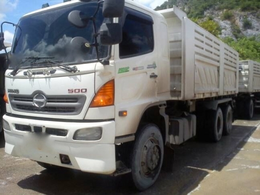 รถฮีโน่ 10 ล้อดั้ม 380 แรงม้า ปี 52  ( ขายแม่ลูก )  สนใจติดต่อ 081 - 6079515