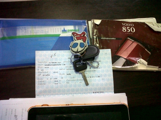 ขายรถvolvo 850 GLE 2.3 จดปี1994 ออโต้ ระบบไฟฟ้าดีหมด แอร์เย็นฉ่ำ MP3 เล่มพร้อมโอน รถบ้านแท้