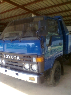 ขายรถบรรทุกดั้ม TOYOTA DYNA 20 รถสภาพดี คัชซีสวย ยางใหม่ เครื่องแน่น ทะเบียนประกันเต็ม