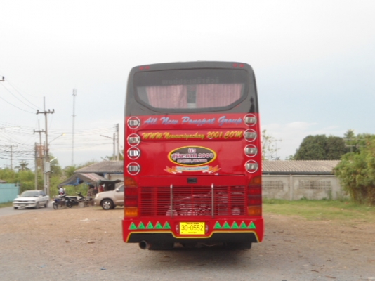 ขายรถทัวร์ ชั้นครึ่ง เครื่องท้าย