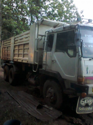 10ล้อดั้ม MITSU TD เครื่อง6D16 ดั้มโคราช เบรคใหญ่