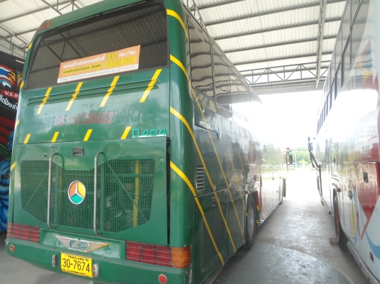 ขายรถทัวร์ ชั้นครึ่ง เครื่องท้าย ถุงลม