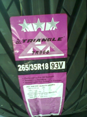 ขายาง235 40 18 265 35 18 ใหม่ชุดละ11800