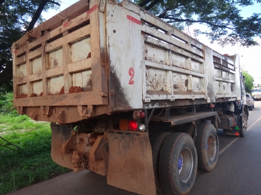 ขายด่วน  รถสิบล้อสองเพลาดัมพ์  พ่วง  แม่-ลูก   ISUZU  DEGA  270