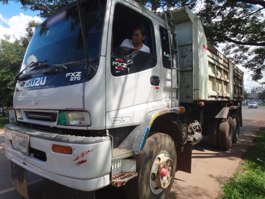 ขายด่วน  รถสิบล้อสองเพลาดัมพ์  พ่วง  แม่-ลูก   ISUZU  DEGA  270
