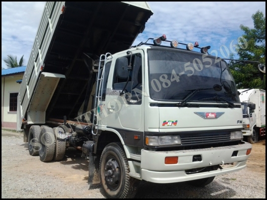 ขายด่วน รถบรรทุก 10 ล้อ HINO FM3M NLD 240 แรง / 2 เพลา กระบะดั้ม รถสภาพพร้อมใช้งาน ราคาสุดคุ้ม