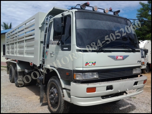 ขายด่วน รถบรรทุก 10 ล้อ HINO FM3M NLD 240 แรง / 2 เพลา กระบะดั้ม รถสภาพพร้อมใช้งาน ราคาสุดคุ้ม