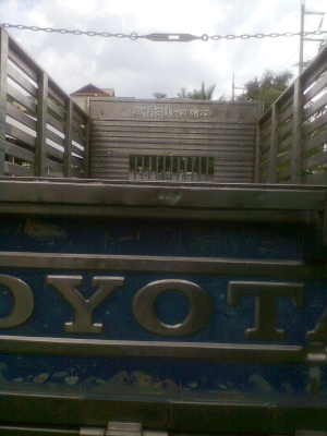 ขายกระบะรถบรรทุก6ล้อกลาง Toyota  dyna  350  สภาดีมากมีคอกแซงสูงของอุดมศิลป์สแตนเลส