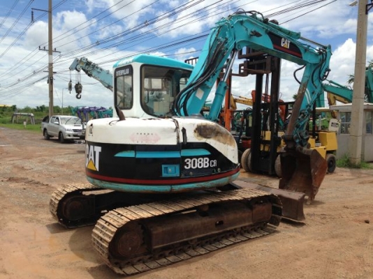 รถแบคโฮ CAT 308 BCR รถแบคโฮ CAT 308 BCR