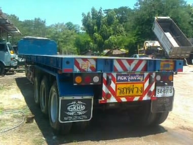 ISUZU ROCKY FXZ 240 HP 6SD1 ปี 38 รถหัวลาก หางพ่วง 3 เพลาความยาว 12 เมตรของอู่ RCK รุ่งเจริญสภาพสวยใหม่ เครื่องแน่นแรงดี ภายในเก๋งสวยครบ แอร์ พวงมาลัยเพาเวอร์ เบรคทริ๊ปฟี้ ช่วงล่างแน่น ยางสภาพดีเต็มดีประมาณ 80\% พร้อมบรรทุกพร้อมใช้งาน ราคาต่อรองได้ครับ