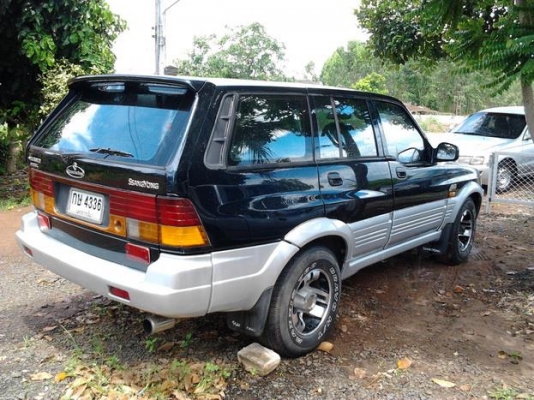 ***ขายแล้วครับขอบคุณ Truck2hand ***ปรับราคา ขาย(มีคลิป) รถ4WD สไตล์หรู BENZ SSANGYONG  MUSSO 602EL D287 ปี39/96 เครื่องเดิมเกียร์เดิม เชื้อเพลิงดีเซล แห้งดีแรงจริง ช่วงล่างแน่นไม่ส่ายคัสซีสวย สีบางหน้า-หลังเดิม ภายในหรูหรา คอนโซลครบ แอร์ พ.พาวเวอร์ ABS กร