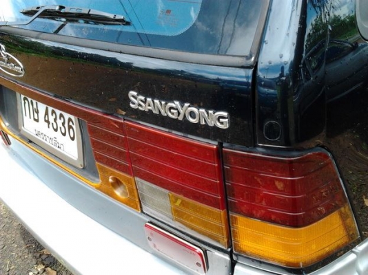 ***ขายแล้วครับขอบคุณ Truck2hand ***ปรับราคา ขาย(มีคลิป) รถ4WD สไตล์หรู BENZ SSANGYONG  MUSSO 602EL D287 ปี39/96 เครื่องเดิมเกียร์เดิม เชื้อเพลิงดีเซล แห้งดีแรงจริง ช่วงล่างแน่นไม่ส่ายคัสซีสวย สีบางหน้า-หลังเดิม ภายในหรูหรา คอนโซลครบ แอร์ พ.พาวเวอร์ ABS กร
