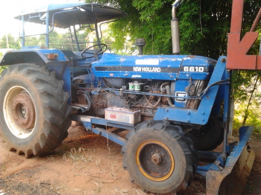 ขาย รถไถFORD 6610 เสื้อลาย ตัวเต็ม สภาพสวย แขนไม่มีปะ เครื่องดีแรง ติดง่าย แห้งดี เกียร์ดีไม่หลุดปั๊มดี หางดี ระบบไฮฯใช้งานได้ปกติ ไม่โหลด พร้อมอุปกรณ์ 2ชิ้น ใบดัน ผาน5CMT  สภาพสวย ใบดี ยางดี 4เส้น เอกสารเล่มทะเบียนพร้อม พร้อมใช้ พร้อมลุยงาน ราคาต่อรองได้