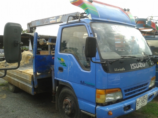 ขาย ISUZU ติดเครน 130 TURBO สภาพดีพร้อมใช้งาน ภายในสวย