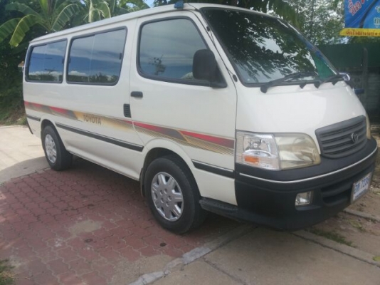 ขาย รถตู้ Toyota hiace ปี 03 สวยๆ เดิมๆ สมบูรณ์พร้อมใช้