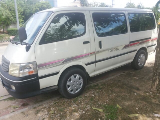 ขาย รถตู้ Toyota hiace ปี 03 สวยๆ เดิมๆ สมบูรณ์พร้อมใช้