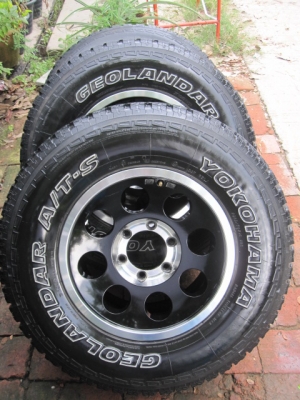 ล้อแม็ก 16 ยาง yokohama 265/70/16