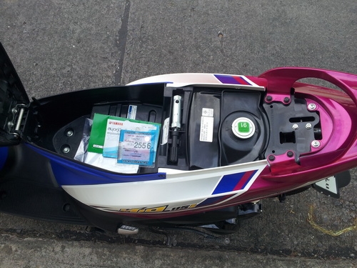 ขาย yamaha mio115i หัวฉีด ปี55 สภาพป้ายแดง