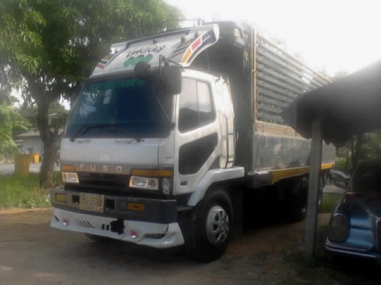 10ล้อ รถล่อง...FUSO FN515 เพลาเดียว หัวนอก เครื่อง195