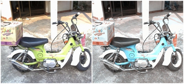 ชาลีครับสีเขียว