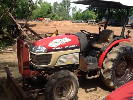 ยันร์ม่า EF352T 4 WD 2 เพลา ใบมีดหน้า โรตารี่ ทำงาน 1177 ชั่วโมง