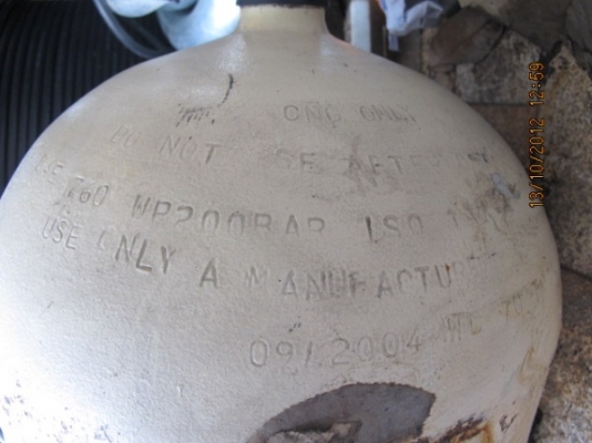 ถัง NGVมือสอง 75 ลิตร ขาย 2,500 บาท