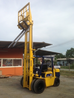 ขาย ฟอล์คลิฟท์ 3.5 ตัน KOMATSU เสา 4 เมตร ฮิ้งฟอล์ค  รถนอก