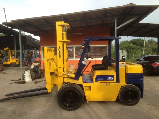 ขาย ฟอล์คลิฟท์ 3.5 ตัน KOMATSU เสา 4 เมตร ฮิ้งฟอล์ค  รถนอก