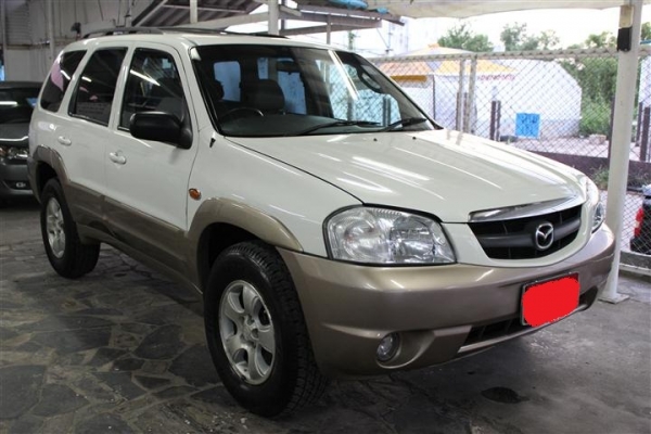 ขาย 2004 MAZDA TRIBUTE 3.0 V6 สีขาว เจ้าของขายเอง มีsunroof