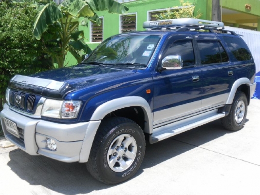 ขายรถสภาพสวย เครื่องคอมมอนเรล รุ่นท๊อป 2.5   4WD (D4D) เครื่องยนต์/เกียร์/ช่วงล่างดี พร้อมใช้งาน  2002 TOYOTA, SPORT RIDER 2.5 G  4x4  โฉม ปี02  ABS AIRBAG น้ำเงิน-สีเทา ทูโทน ทะเบียน กรุงเทพฯ ราคา  400,000  บาท  เซ็ตช่วงล่างมาใหม่ รถยกสูง ภายในเบาะสวย รถ