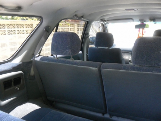 ขายรถสภาพสวย เครื่องคอมมอนเรล รุ่นท๊อป 2.5   4WD (D4D) เครื่องยนต์/เกียร์/ช่วงล่างดี พร้อมใช้งาน  2002 TOYOTA, SPORT RIDER 2.5 G  4x4  โฉม ปี02  ABS AIRBAG น้ำเงิน-สีเทา ทูโทน ทะเบียน กรุงเทพฯ ราคา  400,000  บาท  เซ็ตช่วงล่างมาใหม่ รถยกสูง ภายในเบาะสวย รถ