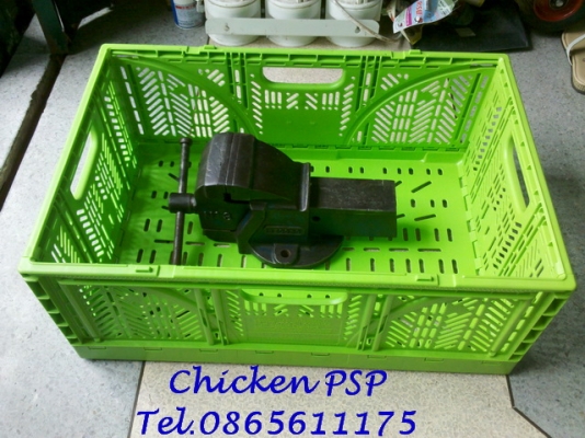 ลังพลาสติคอย่างดีพับเก็บได้ วางซ้อนได้ เอาไว้ใส่เครื่องมือหรือใส่ของท้ายรถครับผม