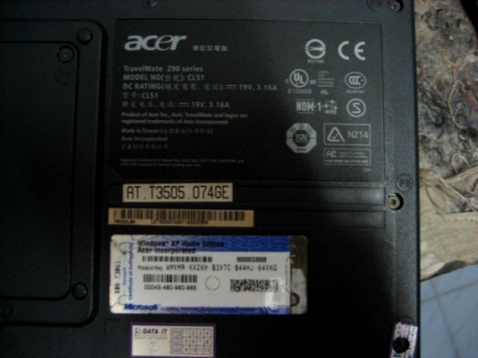 โน๊ดบุ๊คACER