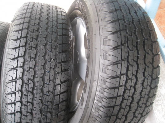 ขายล้อแม็กป้ายแดง  All New Isuzu d-max 17"x7" et33 6รู139 +ยางปี 1313 (081-3747940)