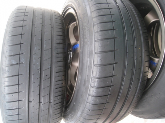 ขายล้อแม็กใหม่ W work s1 15'xหน้า 7.5 et38 หลัง 8.5 et25 4รู100 +ยาง พร้อมจุ๊ปrays (081-3747940)