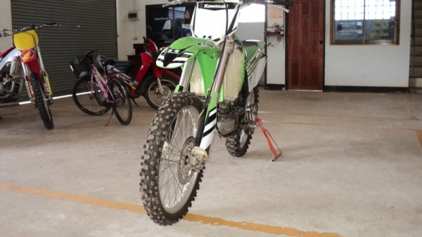 ขายโครงยืนkxf 05 เครื่องขี่ได้แรงดีตามปีเกิด เปิดราคา 55000